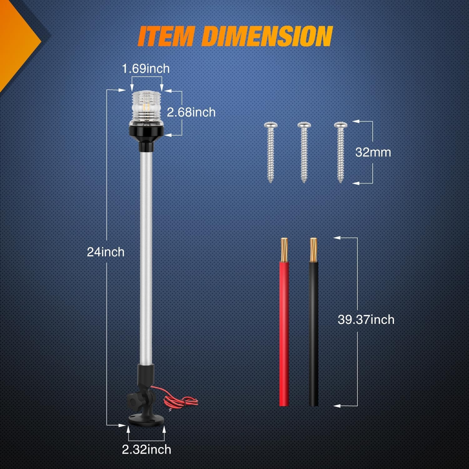 Nilight Deniz Teknesi Kıç Lamb - Fishing Boat Anchor incelemesi ve fiyatı
