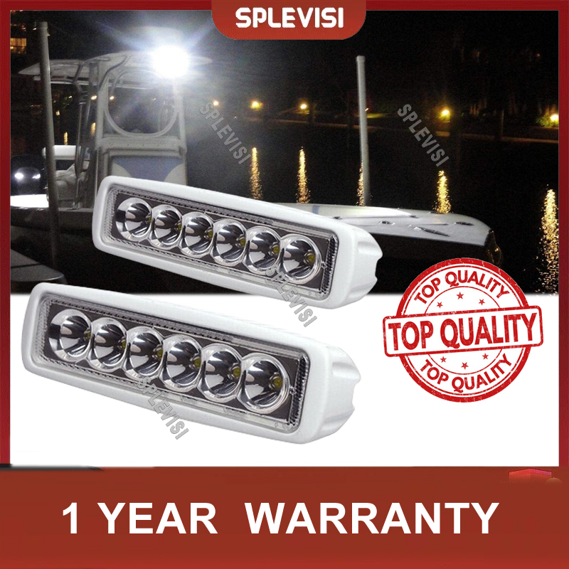 2 adet 12V 6 LED güverte deniz - Fishing Boat Trailer incelemesi ve fiyatı