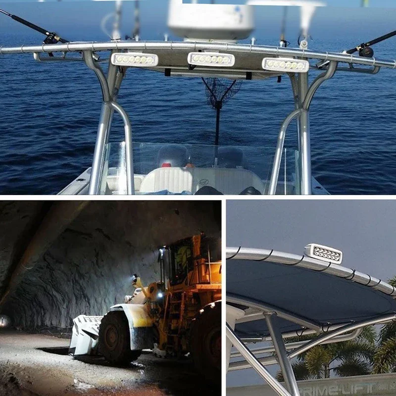 2 adet 12V 6 LED güverte deniz - Fishing Boat Trailer incelemesi ve fiyatı